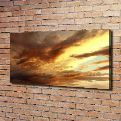 Cuadro canvas con impresión uv duradera horizontal Amanecer
