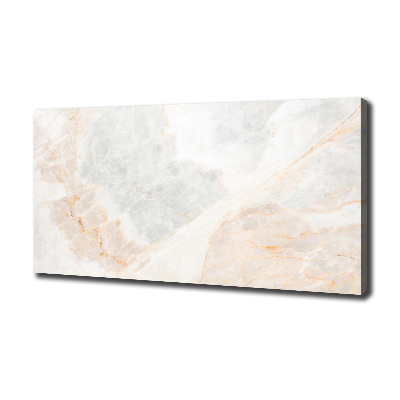 Fotocuadro en lienzo de alta calidad horizontal Mármol