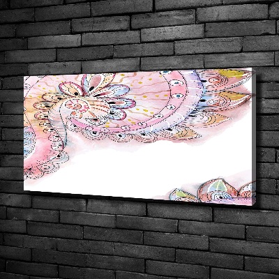 Cuadro canvas con impresión uv duradera horizontal Patrón abstracto