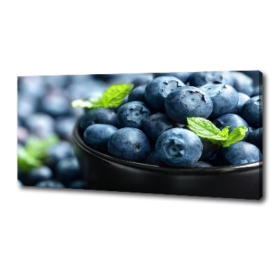 Cuadro canvas moderno de gran formato horizontal Bayas