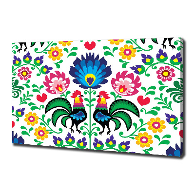 Foto en lienzo con acabado profesional horizontal Patrón étnico