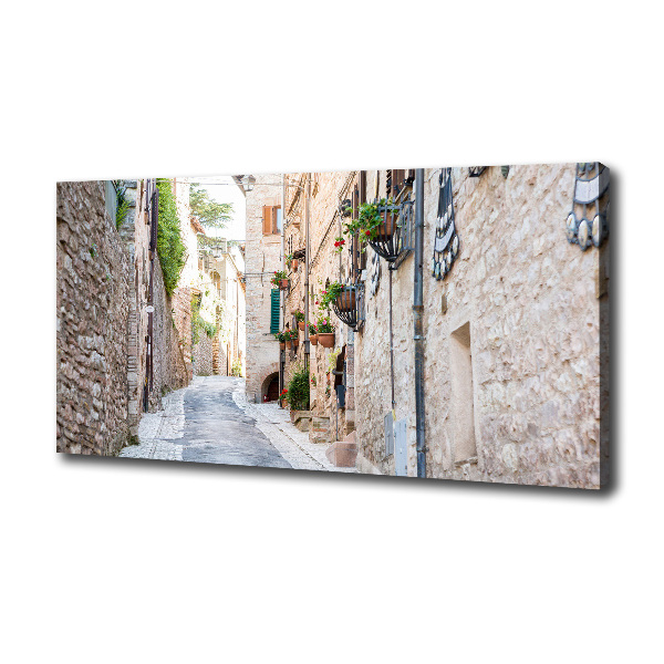 Cuadro canvas con impresión uv duradera horizontal Avenida de la ciudad