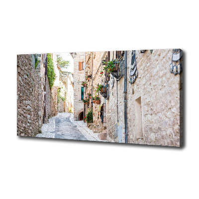 Cuadro canvas con impresión uv duradera horizontal Avenida de la ciudad