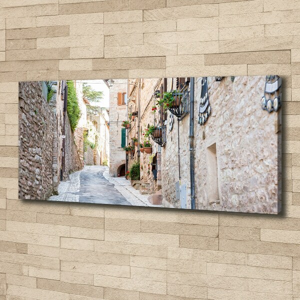 Cuadro canvas con impresión uv duradera horizontal Avenida de la ciudad