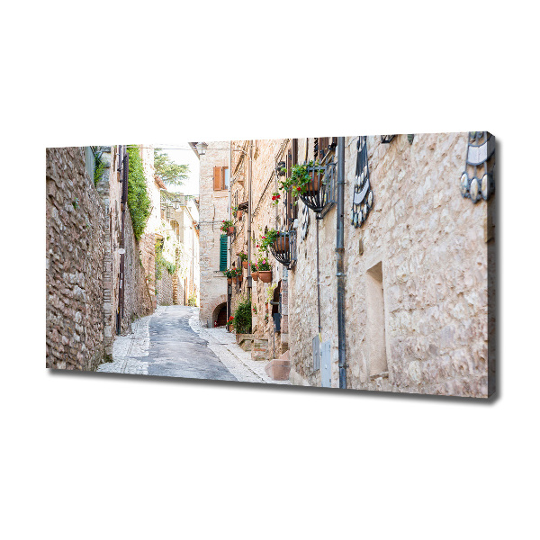 Cuadro canvas con impresión uv duradera horizontal Avenida de la ciudad