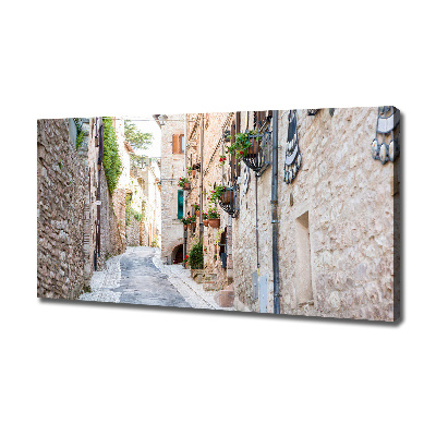 Cuadro canvas con impresión uv duradera horizontal Avenida de la ciudad