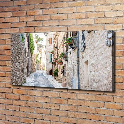 Cuadro canvas con impresión uv duradera horizontal Avenida de la ciudad