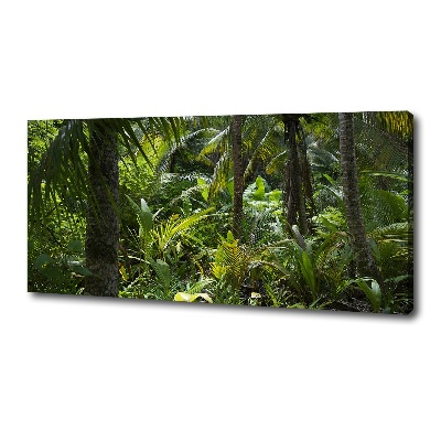 Cuadro canvas con impresión uv duradera horizontal Bosque tropical