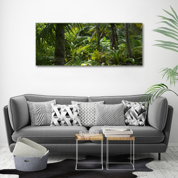 Cuadro canvas con impresión uv duradera horizontal Bosque tropical