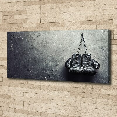 Foto en lienzo con acabado profesional horizontal Guantes de boxeo