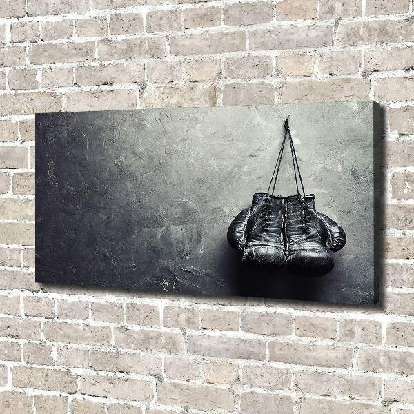 Foto en lienzo con acabado profesional horizontal Guantes de boxeo
