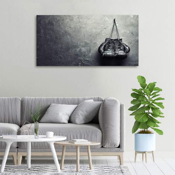 Foto en lienzo con acabado profesional horizontal Guantes de boxeo