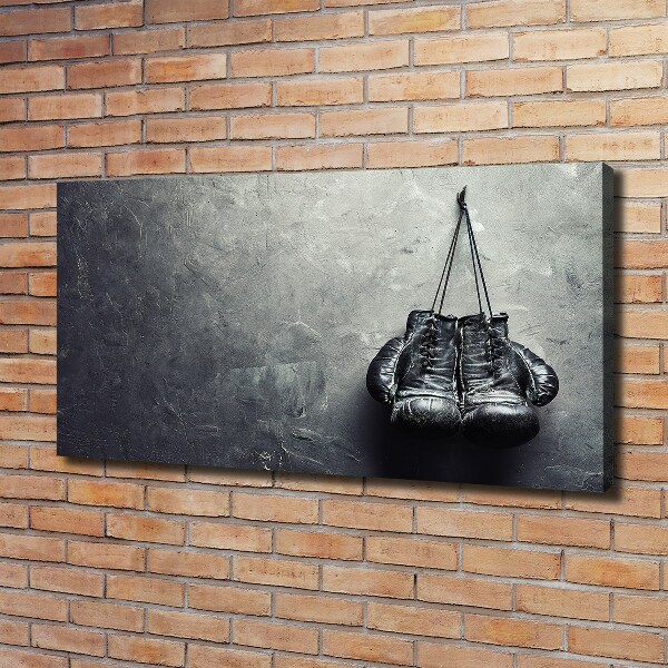 Foto en lienzo con acabado profesional horizontal Guantes de boxeo