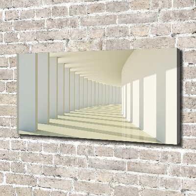 Cuadro canvas con impresión uv duradera horizontal Corredor