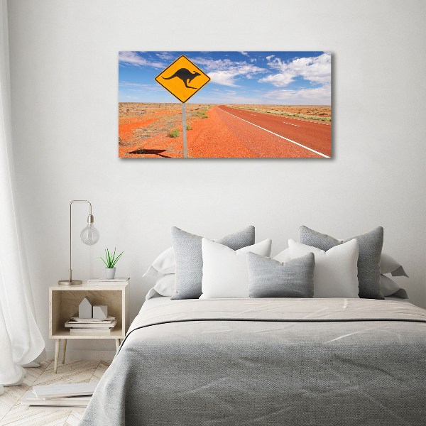 Foto en lienzo con acabado profesional horizontal Carretera en Australia