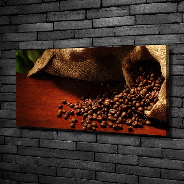 Foto en lienzo con acabado profesional horizontal Granos de café