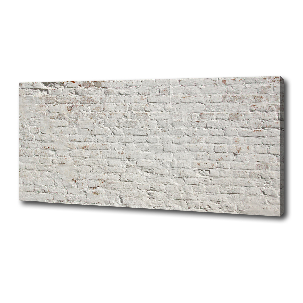 Foto en lienzo con acabado profesional horizontal pared de ladrillos