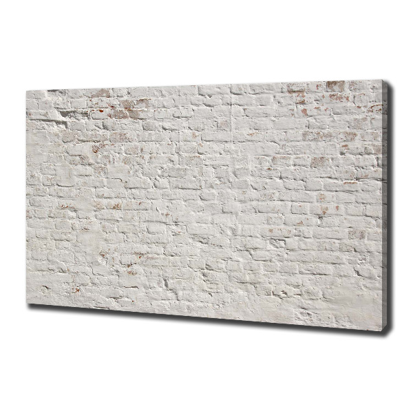 Foto en lienzo con acabado profesional horizontal pared de ladrillos