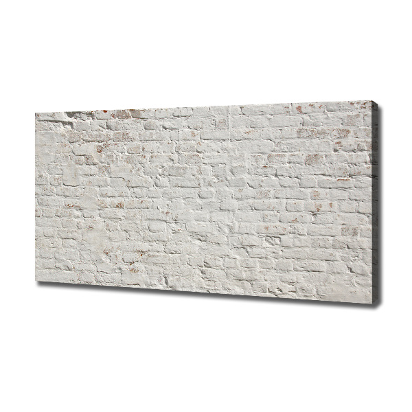 Foto en lienzo con acabado profesional horizontal pared de ladrillos