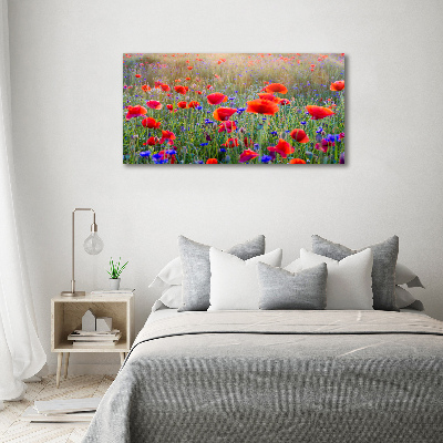 Fotocuadro en lienzo de alta calidad horizontal Flores silvestres