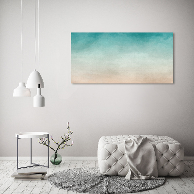 Cuadro canvas moderno de gran formato horizontal Fondo abstracto