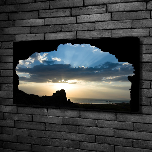 Foto en lienzo con acabado profesional horizontal Atardecer