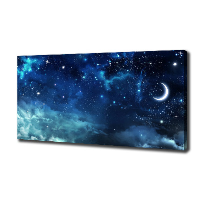 Foto en lienzo con acabado profesional horizontal Cielo estrellado