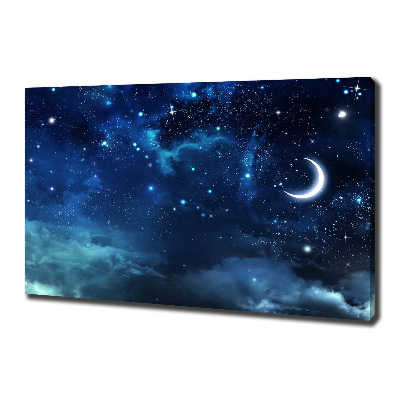 Foto en lienzo con acabado profesional horizontal Cielo estrellado
