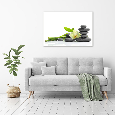 Cuadro canvas con impresión uv duradera horizontal Orquídea