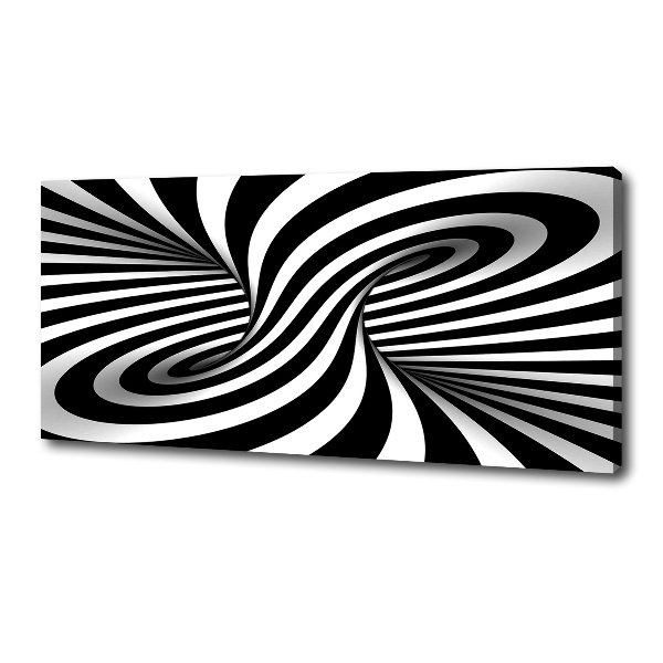 Cuadro canvas con impresión uv duradera horizontal Vórtice abstracto