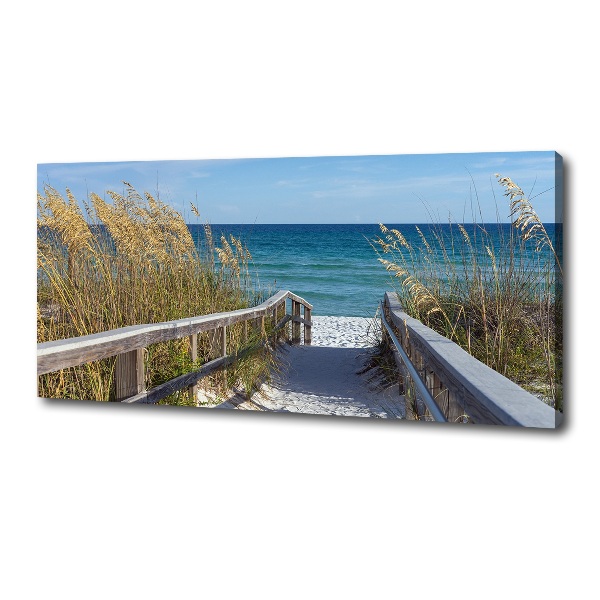 Cuadro canvas con impresión uv duradera horizontal Dunas costeras