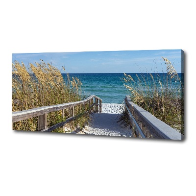 Cuadro canvas con impresión uv duradera horizontal Dunas costeras