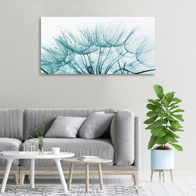 Cuadro canvas con impresión uv duradera horizontal semillas de diente de león