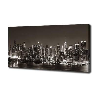 Cuadro canvas con impresión uv duradera horizontal Manhattan Nueva York