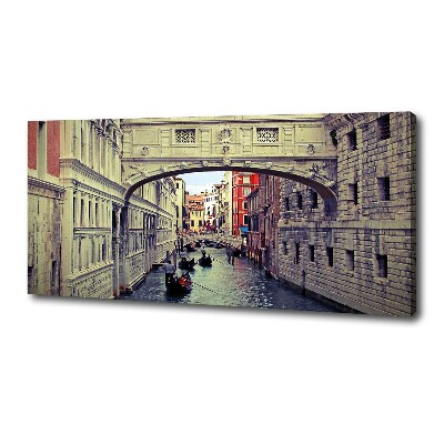 Cuadro canvas moderno de gran formato horizontal Venecia, Italia
