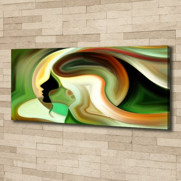 Foto en lienzo con acabado profesional horizontal Abstracción