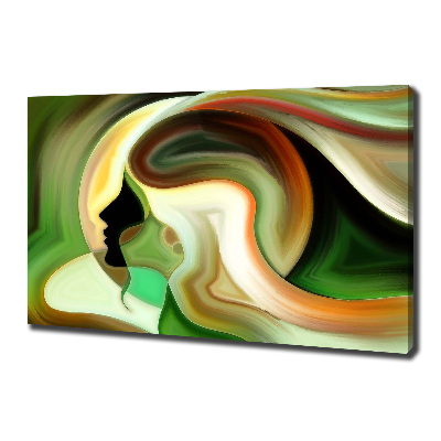 Foto en lienzo con acabado profesional horizontal Abstracción