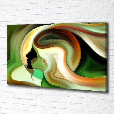 Foto en lienzo con acabado profesional horizontal Abstracción