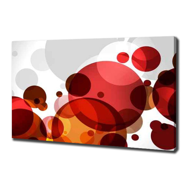 Cuadro canvas con impresión uv duradera horizontal Abstracción circular