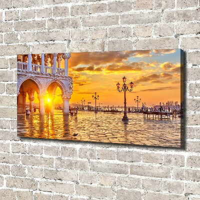 Fotocuadro en lienzo de alta calidad horizontal Venecia, Italia