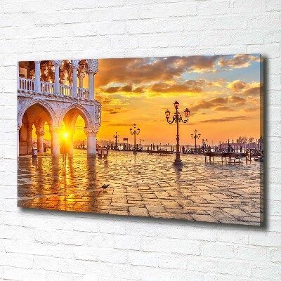 Fotocuadro en lienzo de alta calidad horizontal Venecia, Italia