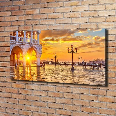 Fotocuadro en lienzo de alta calidad horizontal Venecia, Italia