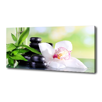 Foto en lienzo con acabado profesional horizontal Orquídea