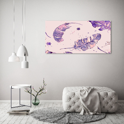 Foto obraz ze zdjęcia do salonu Pióra