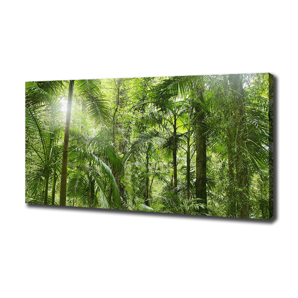 Cuadro canvas con impresión uv duradera horizontal Bosque tropical