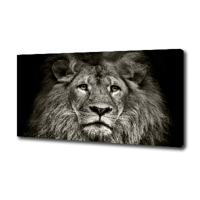 Cuadro canvas con impresión uv duradera horizontal León