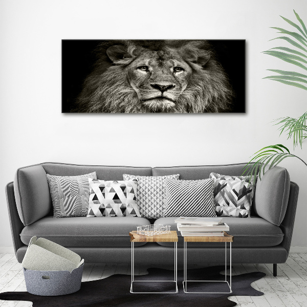 Cuadro canvas con impresión uv duradera horizontal León