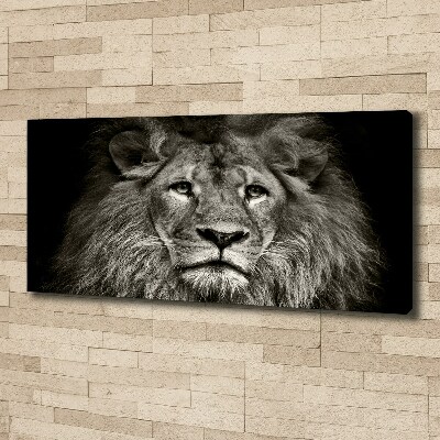 Cuadro canvas con impresión uv duradera horizontal León