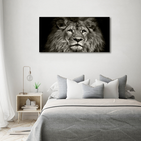Cuadro canvas con impresión uv duradera horizontal León