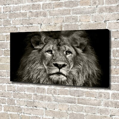 Cuadro canvas con impresión uv duradera horizontal León